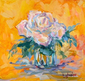 Vitaly Leshukov Soldatov (1968) - White Rose - No Reserve