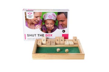Twisk Shut the Box houten dobbelspe van €16,99 voor €8,50, Ophalen of Verzenden, Nieuw