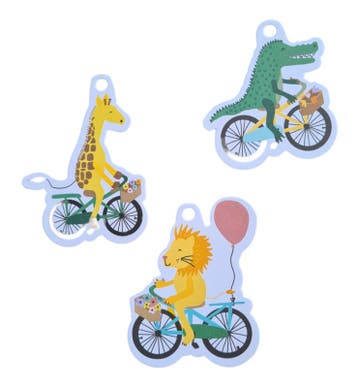 3x Cadeaulabel mix Dieren (kaartjes en overige, OUTLET), Ophalen of Verzenden, Nieuw