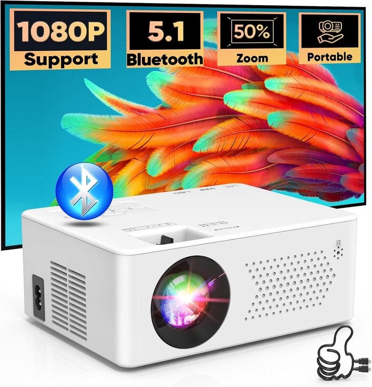 Thuisbioscoop Beamer 200 inch | Laatste Stuk! | 52% Korting, Audio, Tv en Foto, Beamers, HD (720), Nieuw, LED, Ophalen of Verzenden