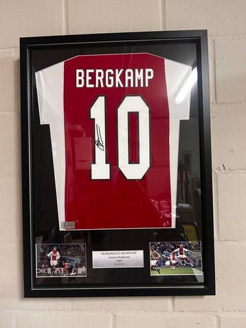 AJAX - Europese voetbal competitie - Bergkamp - Voetbalshirt, Nieuw