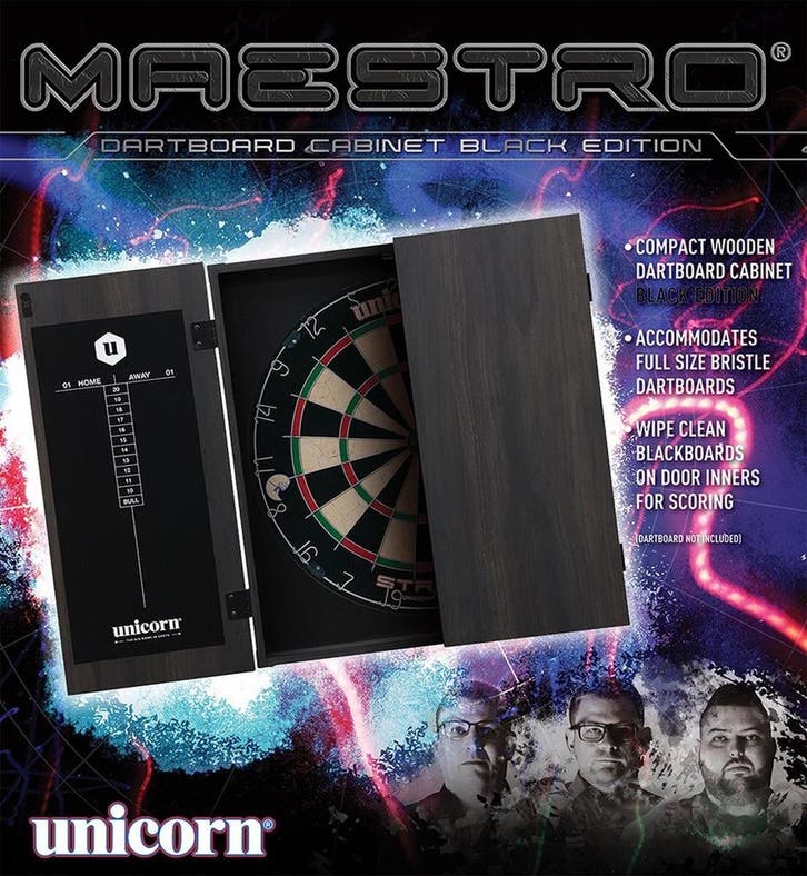 Unicorn Dartkabinet Maestro (Dart Kabinet), Sport en Fitness, Darts, Overige typen, Nieuw, Ophalen of Verzenden