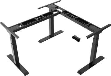 NIEUW Deluxe elektrisch zit-sta hoekbureau | 200x200 cm | kl, Huis en Inrichting, Ophalen of Verzenden, Nieuw