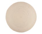 by fonQ Dots Vloerkleed - Crème - Rond - Ø 200 cm, Ophalen of Verzenden, Nieuw