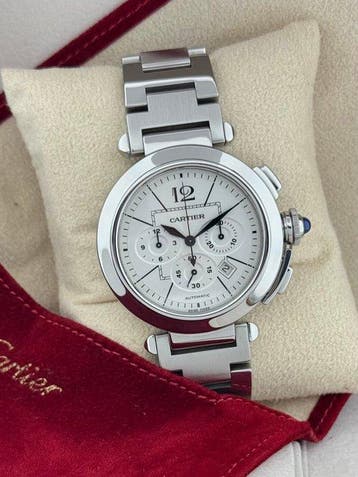Cartier - Pasha - W31085M7 - Heren - 2000-2010, Nieuw