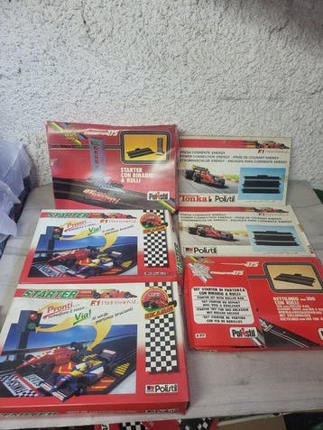Polistil 1:32 - Modelauto (6) - Starter con binario a rulli, Nieuw