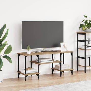vidaXL TV-kast 102 x 35 x 45,5 cm Artisan Eiken, Minder dan 50 cm, Verzenden, Nieuw, Minder dan 100 cm
