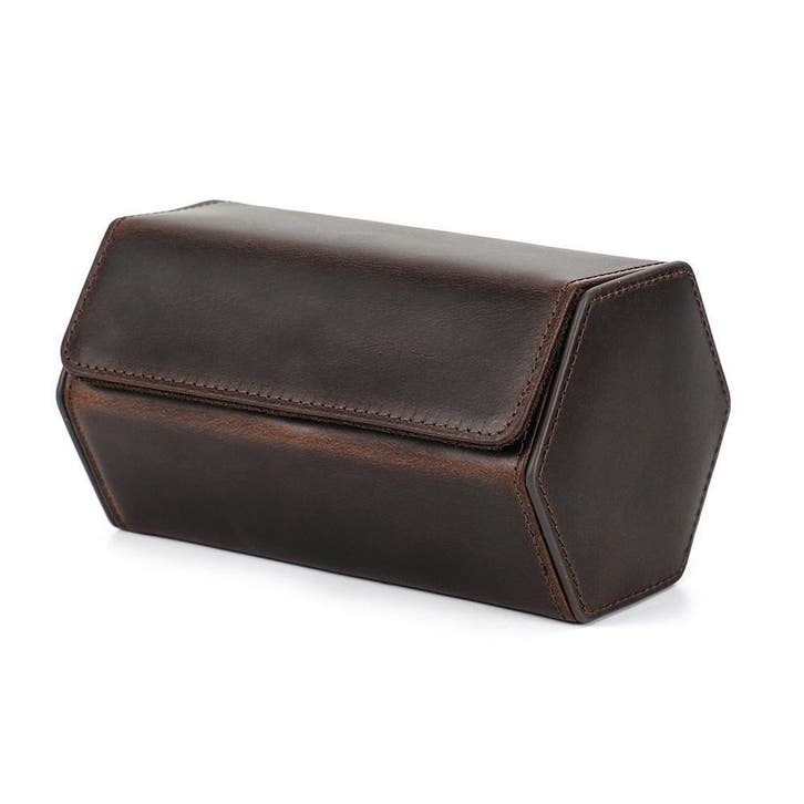 BUGOLINI Sasori-X – 2 Slot Leren Horloge Houder, Sieraden, Tassen en Uiterlijk, Horloges | Antiek, Polshorloge, Onbekend, Overige merken