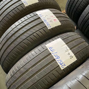 2 x Michelin Primacy 3 215-65-17 Zomerbanden 4,5mm, 17 inch, Ophalen of Verzenden, Band(en), Personenwagen