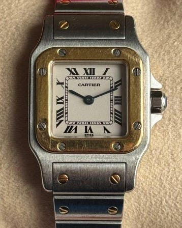Cartier - Santos - 1567 - Dames - 1980-1989, Nieuw