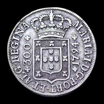 Azoren, Portugal. D. Maria I (1786-1799). 300 Reis 1794 –