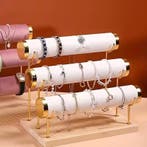 Luxe Sieradenrek - 1 of 3-laags Sieradenrek van Hout - Nieuw, Verzenden