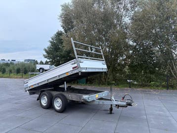 Hapert kipper 305 x 185 cm 2700 kg 3-zijdig elektrisch !, Ophalen, Gebruikt