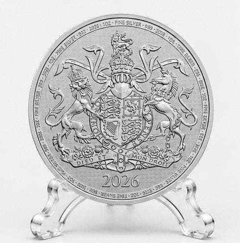 Verenigd Koninkrijk. 2 Pounds (#005) 2026 – The Royal Arms –, Postzegels en Munten, Munten | Europa | Niet-Euromunten