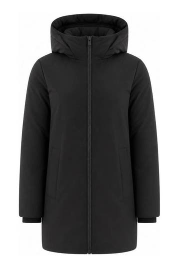 Peppermint Winterjas in maat 116 Zwart, Kleding | Dames, Jassen | Winter, Peppermint, Verzenden, Zo goed als nieuw, Zwart