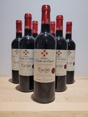 2022 Château lEtoile de Viaud - Lalande-de-Pomerol - 8 Fles, Nieuw