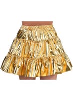 Gouden folie rok, Kleding | Dames, Ophalen of Verzenden, Nieuw