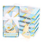 Kraamcadeautje /babyshower bedankje Sleutelhanger babyvoetje, Hobby en Vrije tijd, Feestartikelen, Verzenden, Nieuw, Feestartikel