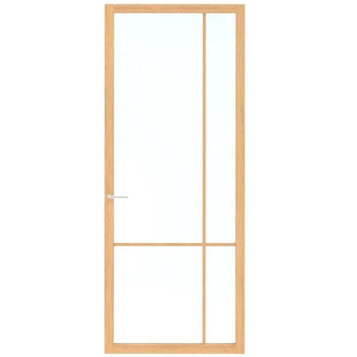 Skantrae binnendeur SSL14807 93x231,5 (Eiken, Stomp), Doe-het-zelf en Verbouw, Deuren en Horren, Nieuw, Glas, Binnendeur, 215 cm of meer