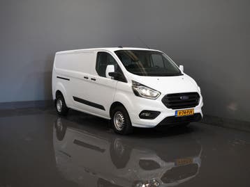 Ford Transit Custom 2.0 TDCI 130 pk L2 Trend 2.8t Trekverm./, Stof, Gebruikt, Wit, Ford