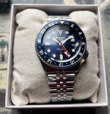 Seiko - Zonder minimumprijs - 5 Sports SSK003K1 - GMT, Sieraden, Tassen en Uiterlijk, Horloges | Heren, Nieuw