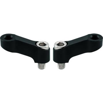 BikeMaster Yamaha Mirror Extension 10mm Pair - Black, Ophalen of Verzenden