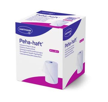 Peha haft cohesief fixatiewindsel latexvrij 4 x 10 cm 932444, Verzenden, Nieuw