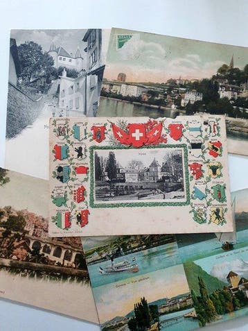 Zwitserland - Antieke ansichtkaarten - Lac Leman, Geneve,, Gelopen
