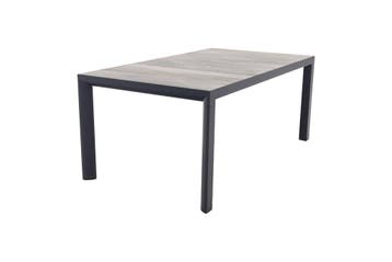 VDG Kings tuintafel antraciet - 180x100 cm., Verzenden, Nieuw, Rond, Overige materialen