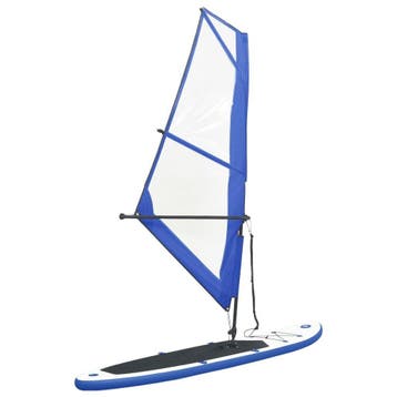 Windsurf SUP Set Blauw | 55% Korting, Watersport en Boten, Ophalen of Verzenden, Gebruikt, SUP-boards