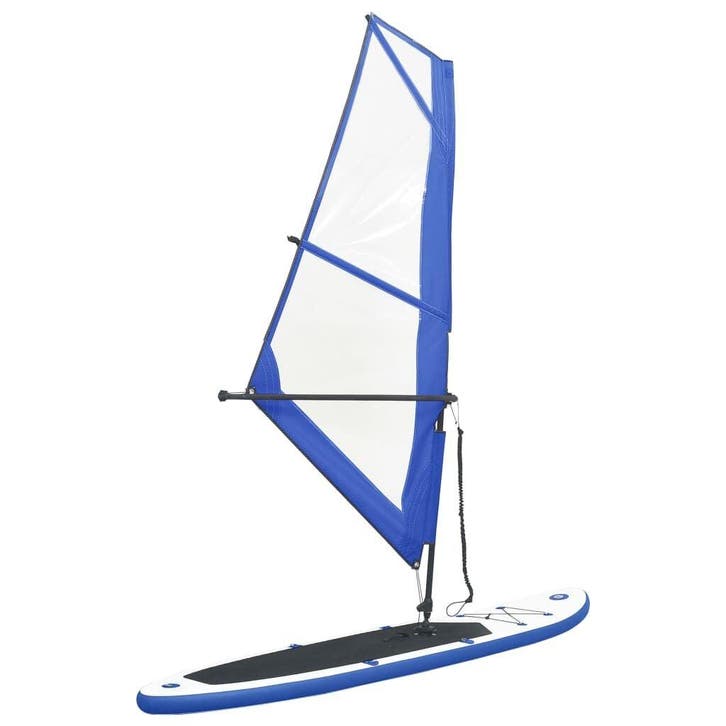 Windsurf SUP Set Blauw | 55% Korting, Watersport en Boten, Suppen, Gebruikt, SUP-boards, Ophalen of Verzenden
