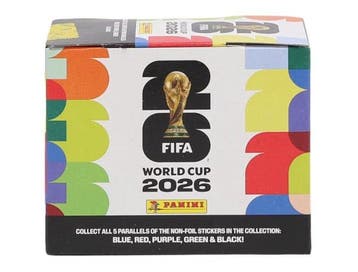 2026 Panini World Cup Soccer 25-Pack Sticker Box - U.S.A, Nieuw