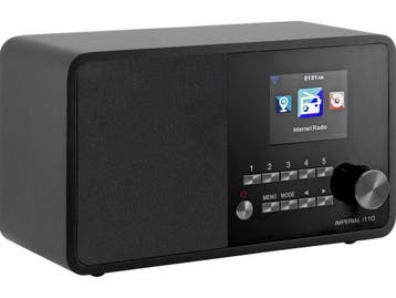 Imperial i110 - Internetradio - WiFi Bluetooth - Zwart, Verzenden, Zo goed als nieuw