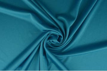 15 meter stretch voering - Petrol, Overige kleuren, 120 cm of meer, Ophalen of Verzenden, Polyester