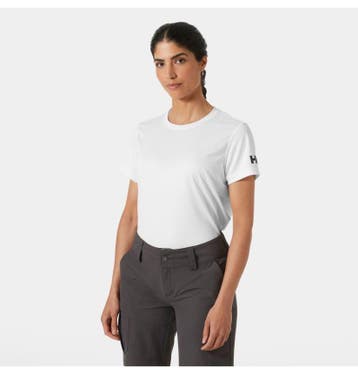 Helly Hansen Crew T-shirt met Korte Mouwen | Dames | Wit, Ophalen of Verzenden, Nieuw