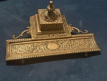 Inktpot - Encrier dans le goût Louis XV / Napoléon III. «