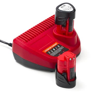 NRG Pack: 2x Milwaukee M12 B2 accus , 123accu huismerk, Verzenden, Nieuw