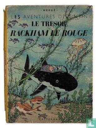 Kuifje - Le tresor de rackham le rouge - 1946, Boeken, Stripboeken, Gelezen, Eén stripboek, Verzenden