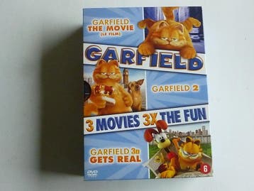 Garfield The Movie, 1,2,3 (3 DVD), Ophalen of Verzenden, Zo goed als nieuw
