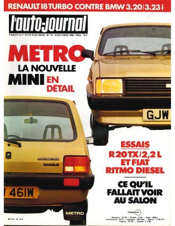 1980 LAUTO-JOURNAL MAGAZINE 18 FRANS, Nieuw, Author