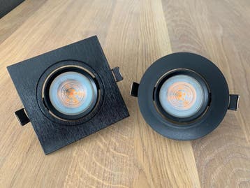 50W LED dimbare Philips Warmglow inbouwspot/ spotjes dimbaar, Ophalen of Verzenden, Nieuw, Kunststof, Plafondspot of Wandspot