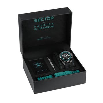 Sector - Legend - Automatic - Black - 100 M - 43 mm - Zonder, Nieuw