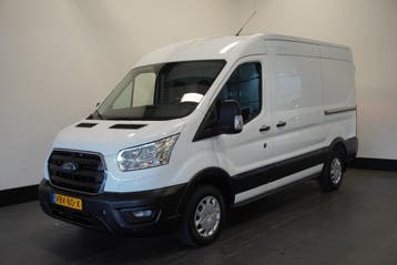 Ford Transit L2H2 | Financial Lease voor 203 p/mnd, Stof, Gebruikt, Overige carrosserieën, Wit