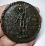 Oostenrijk. Ferdinand I. Bronzegussmedaille 1560