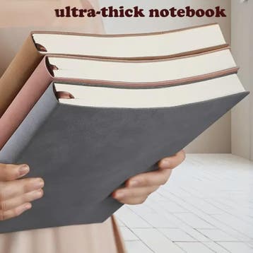Ultra Dik A5/A4 Notitieboek - Perfect voor School, Vergaderi, Verzenden, Nieuw