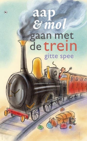 Aap & Mol gaan met de trein 9789044344202 Gitte Spee, Verzenden, Gelezen, Gitte Spee