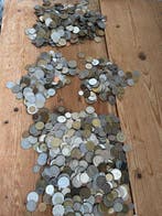 Wereld. Partij van ruim 8 kg munten vanaf 1870 (Zonder