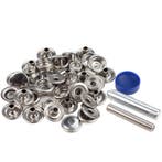 Drukknopen 15mm doek op doek 316, Ophalen of Verzenden, Nieuw