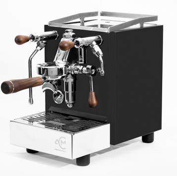 Espressomachine ACM Homey Dark, Witgoed en Apparatuur, Koffiezetapparaten, Afneembaar waterreservoir, Espresso apparaat, Ophalen of Verzenden