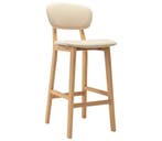 Set Barkrukken Beukenhout | Tweedekansje | OP=OP, Huis en Inrichting, Barkrukken, Met voetsteun, Nieuw, Ophalen of Verzenden, 90 cm of meer